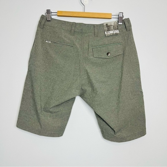 NWT LinkSoul Gray Boardwalk Shorts 30W - Picture 7 of 7